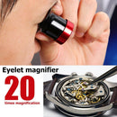 20X Glass Lens Magnifying Watch Jewelry Repair Tool Magnifier for Watchmakers