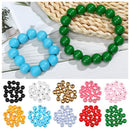 Crafts DIY Round Wooden Beads Beaded Material Jewelry Making Spacer Loose Beads