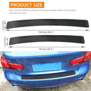 Car Rear Sill Plate Guard Bumper Protector Pad Cover Anti-scratch Strip X2D4