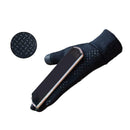 Football Gloves Kids Boys Waterproof Thermal Grip Outfield Hot Sports Field Y4F3