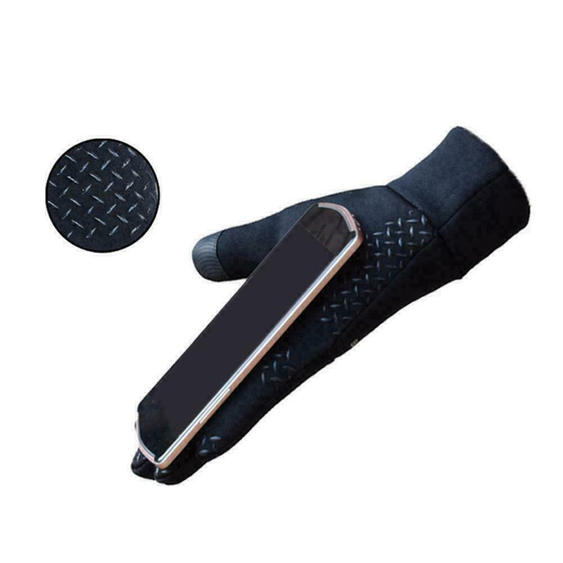 Football Gloves Kids Boys Waterproof Thermal Grip Outfield Hot Sports Field Y4F3