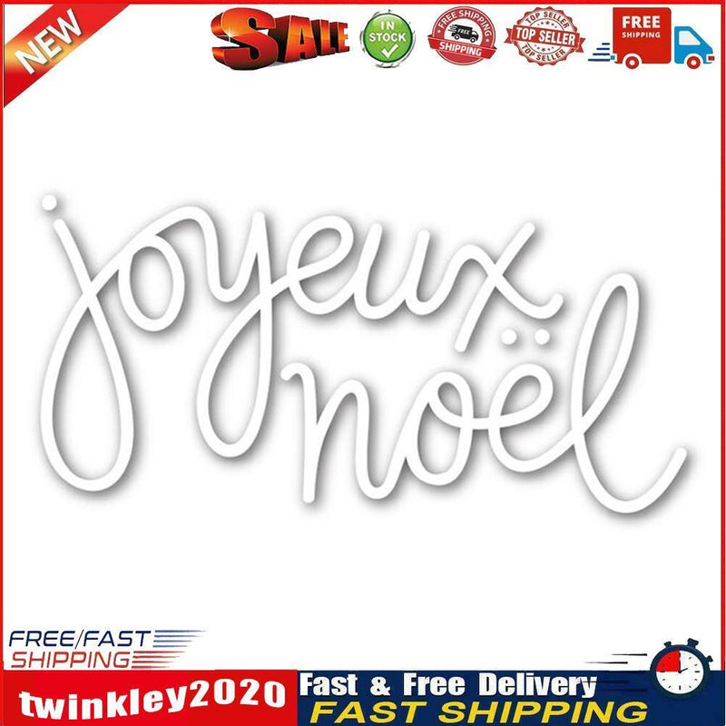 French Letter Cutting Dies for DIY Scrapbooking Embossing Die Cuts (H1408) Newly