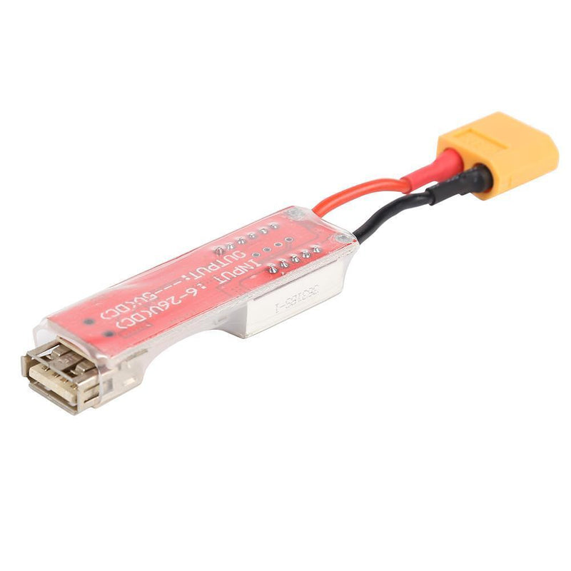 2S-6S Lipo Lithium Battery XT60 Plug to USB Charger Converter Adapter Board