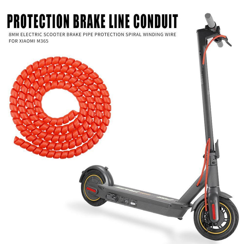 Electric Scooter Protection Set Anti-Collision Strip for M365 Pro (Red) Newly