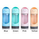 Carbon Filter Dog Travel Cup Water Dispenser Pet Water Bottle Drinking Bowl