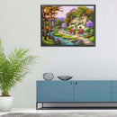 5D Diamond Painting DIY running water Full Round Drill Mosaic Picture