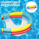 Polyester Net Pocket Floating Net Chair & Great for Water Relaxation Lounge