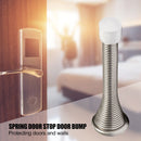 Wall Mounted Spring Door Stopper Bedroom Baseboard Wall Decorative Door Protect