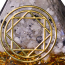 Crystal Pyramid Crystal Points Energy Generator for Reiki Healing Meditation