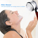 Shower Head High Pressure with Filter Set 3 Mode Adjustable Spray Nozzle Newly