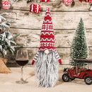 Xmas Exquisite Forest Old Man Wine Bottle Cover Red Wine Cap Dress Up (C) Newly
