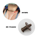 Car Rear Seat Belt Guide Fixing Tie Buckle for Benz S-Class W222 (Brown) Newly
