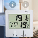 Practical LCD Indoor Baby Room Thermometer Hygrometer Weather Station Clock