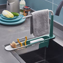 Telescopic Sink Holder-Plastic Adjustable Drainer Sink Tray Sponge Holder Newly