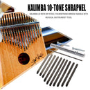 Kalimba 10 Keys DIY Steel Thumb Piano Bridge Saddle Kits Musical Instrument Tool