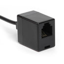 Ethernet RJ45 8P8C Male to RJ11 6P4C Female Adapter Converter Cable for Headset
