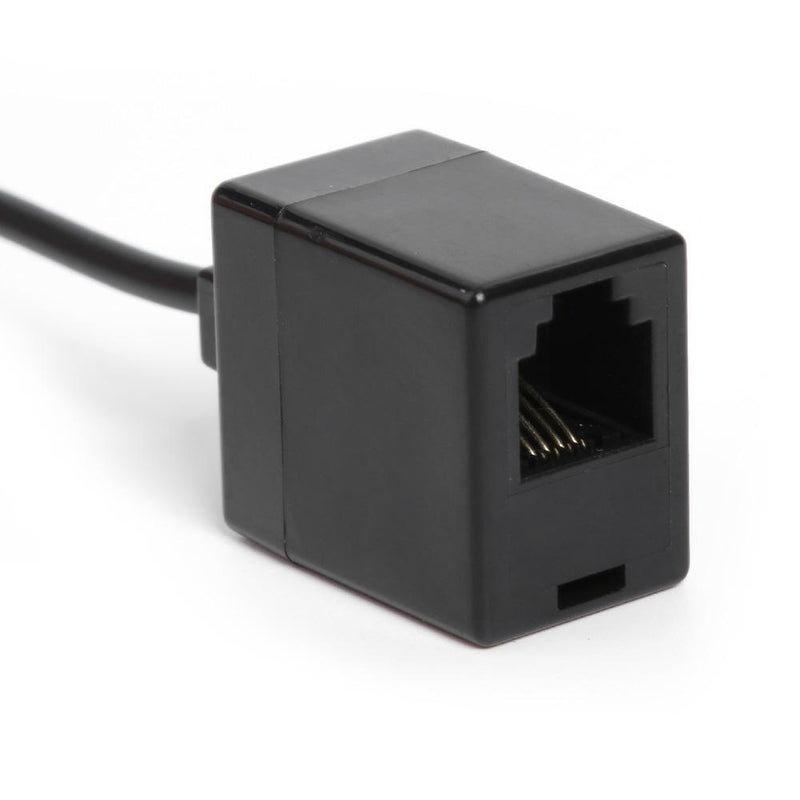 Ethernet RJ45 8P8C Male to RJ11 6P4C Female Adapter Converter Cable for Headset