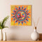 5D Part Special Shaped Drill Luminous Diamond Painting Sun God Art (GT104) Newly