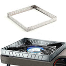 Outdoor Gas Stove Wind Screen Foldable Wind Steel Burner T2B6 P3V4 K7F0 E6B4