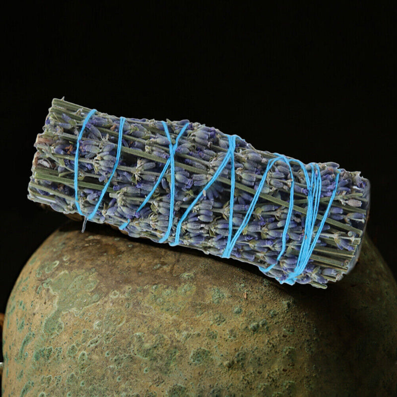 Incense White Sage Bundle Smudge Sticks Pure Leaf Lavender Aromatherapy Newly