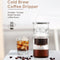 300ml Ice Drip Coffee Pot Glass Coffee Maker Dripper Filter Cold Brew Pots Newly