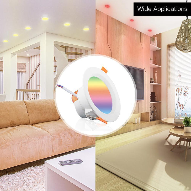 7W WiFi Smart RGBW LED Down Light for Home Automation Alexa Google Home Newly