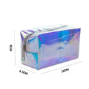 Women Holographic Makeup Bag Travel Cosmetic Pen Pencil Case Bag L1B8