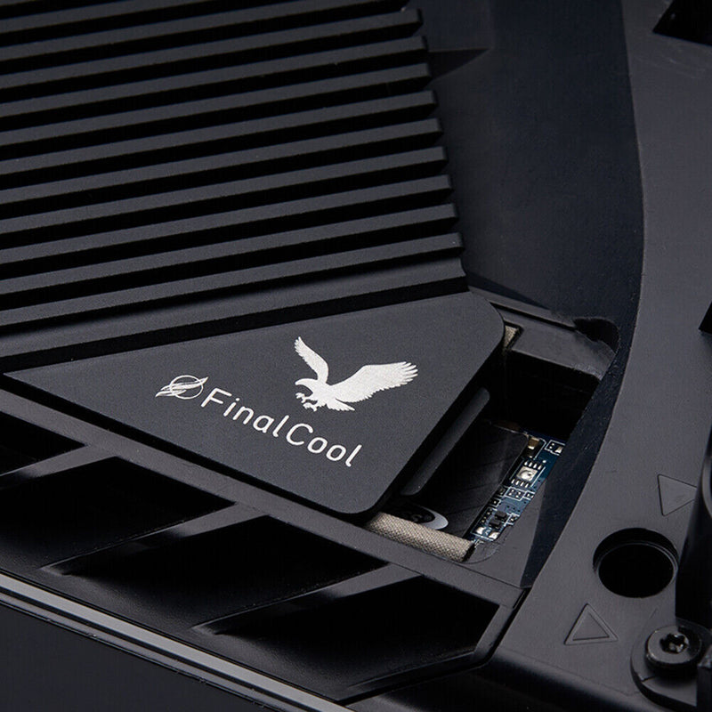 FinalCool Passive Cooler M.2 NVMe 2280 Solid State Drive SSD Heatsink for PS5