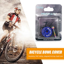 MTB Bike Headset Cover w/ Screw Bicycle Fork Tube Stem Cap Covers (Blue) Newly