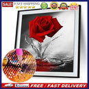 DIY 5D Diamond Painting Embroidery Flower Rose Cross Crafts Stitch Decor