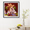 5D DIY Full Drill Diamond Painting Gambler Dog Cross Stitch Needlework Decor