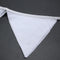 12 Flags 3.2m White Cotton Birthday Wedding Party Pennant Bunting Banner Decor