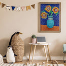 Special Shaped Crystal Sunflower DIY Full Drill Diamond Painting