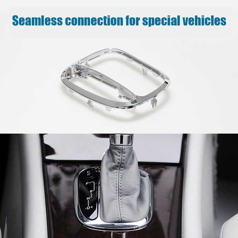 Chromed Center Shifter Trim Cover Bezel for Mercedes Benz W203 Before 2007 Newly