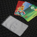 Office Supplies ID Card Holder Protection Sleeve Business Card Case Translucent