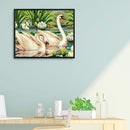 Painting By Numbers DIY Kit Swans Canvas Oil Art Picture Home Wall Decor Artwork