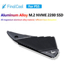 FinalCool Game Console Radiator NVMe 2280 M2 SSD Heatsink Passive Cooler for PS5