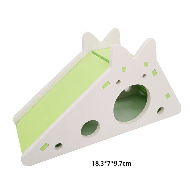 DIY Assemble Hamster House Cage Animals Pet Ladder Slide Hamster Exercise T