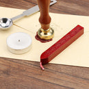 Retro Sealing Wax Stick for Wedding Invitation Seal Stamp Bar (Wine Red) Newly