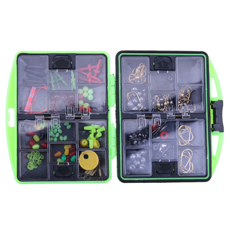 100Pcs 24 Types Outdoor Fishing Accessories Kit Pesca Fly Carp Fishing Supplies Suit