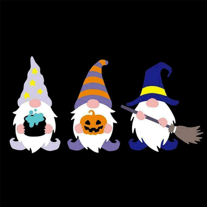 Halloween Gnome Witch Metal Cutting Dies Stencil DIY Scrapbook T3N2 Album A5I9