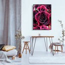 5D DIY Diamond Painting Full Drill Cross Stitch Flower Mosaic Handicrafts