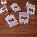 100pcs Plastic Ceramic Leveling System Wedges Clips Flooring Tools (2.0mm) Newly