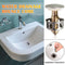 Stainless Steel Push-Type Bounce Core Wash Basin Drain Filter Seal Drainer Newly
