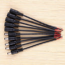 5pcs 5.5*2.1mm LED Light DC Male Wire with Lock Cable Buckle Male