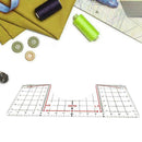 1PCS/SET T-Shirt Ruler Guide Alignment Tool Centering Tool Designs Ruler X8O0
