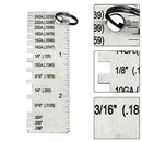 Wire/Metal Sheet Thickness Gauge Welding Gage Plated inspection siz HOT N8X2