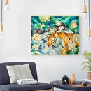 Oil Paint By Numbers Wall Art Posters Picture Craft Kit Gift Home Room Decor