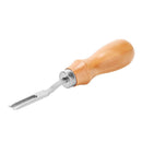 Leather Craft Edge Cutting Wide Shovel Wood Handle DIY Leather Carving Tools