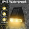 Solar Powered Led Garden Fence Lights Wall Step Outdoor Waterproof Lighting